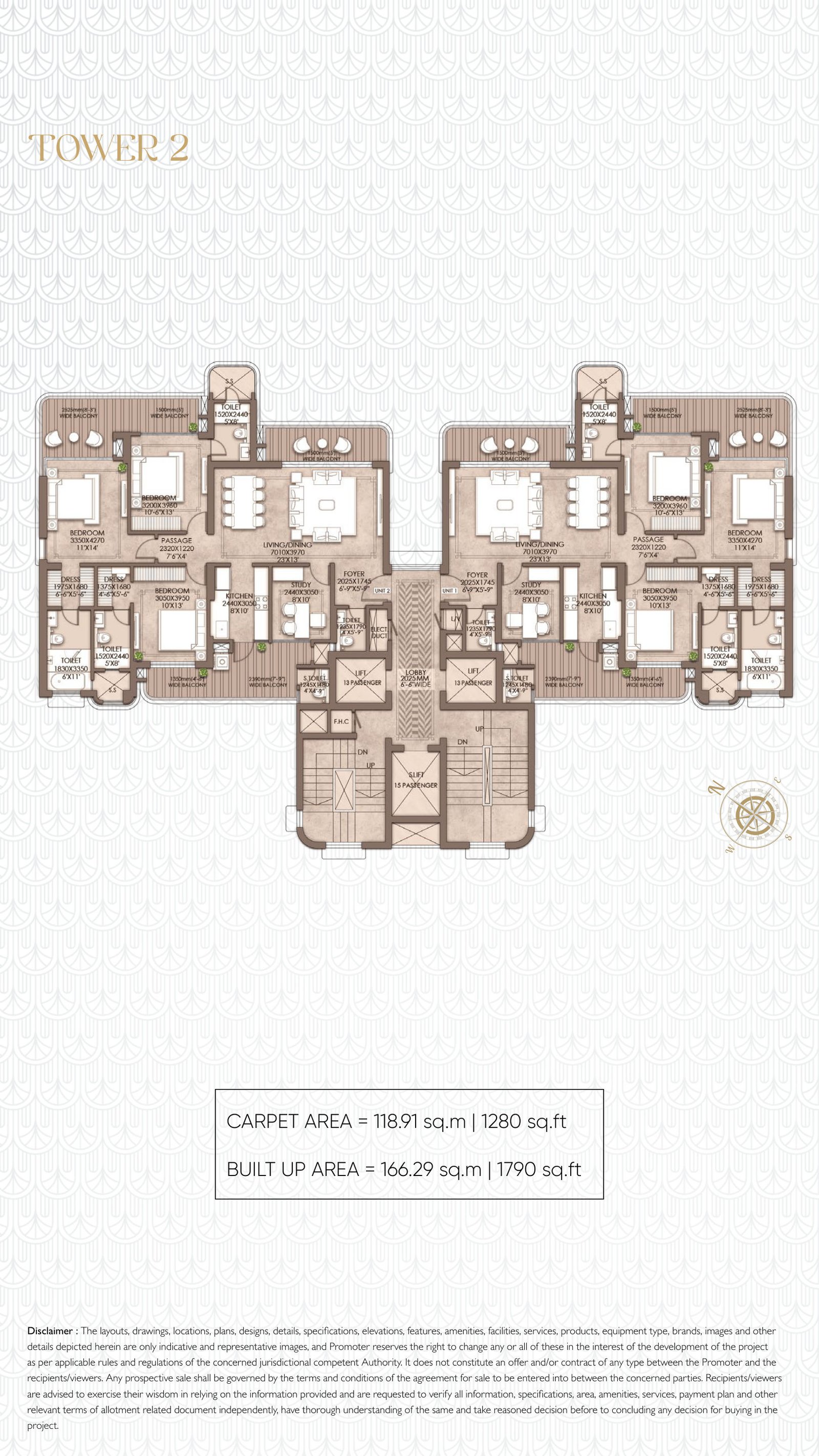 3.5 BHK plan